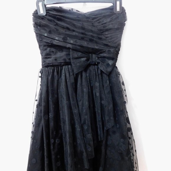 Black Tulle Formal Dress - Picture 1 of 7